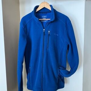 L.L. Bean Blue Fleece Jacket